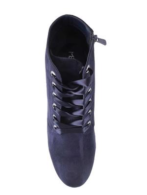 navy ankle boot - 15339387 - Standard Image - 4