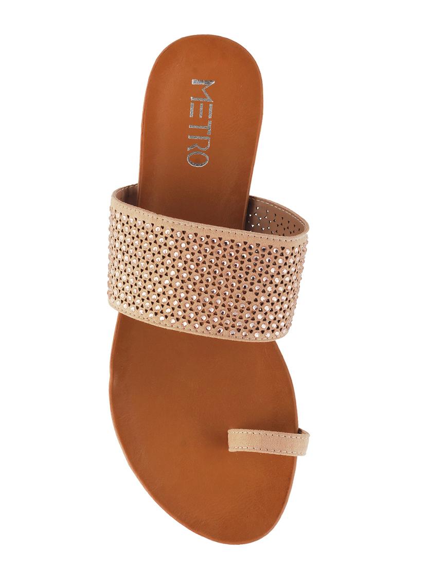 brown one toe sandal - 15339513 - Zoom Image - 4