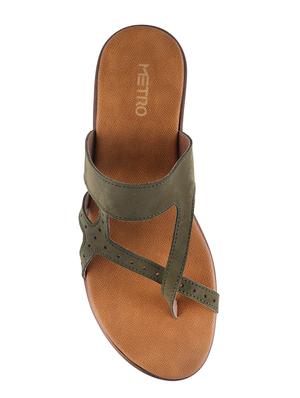 green one toe sandal - 15339519 - Standard Image - 4