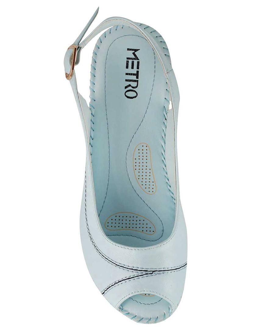 light blue back strap wedges - 15339738 - Zoom Image - 4