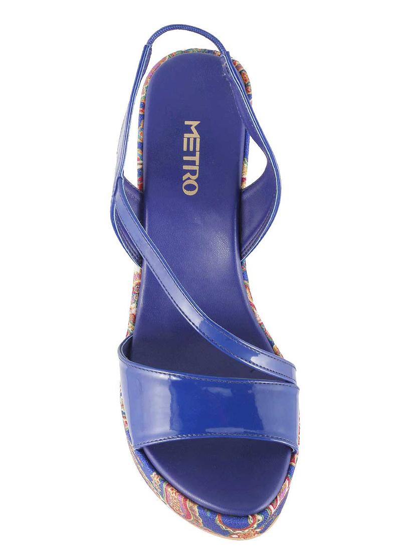blue back strap sandals - 15339786 - Zoom Image - 4