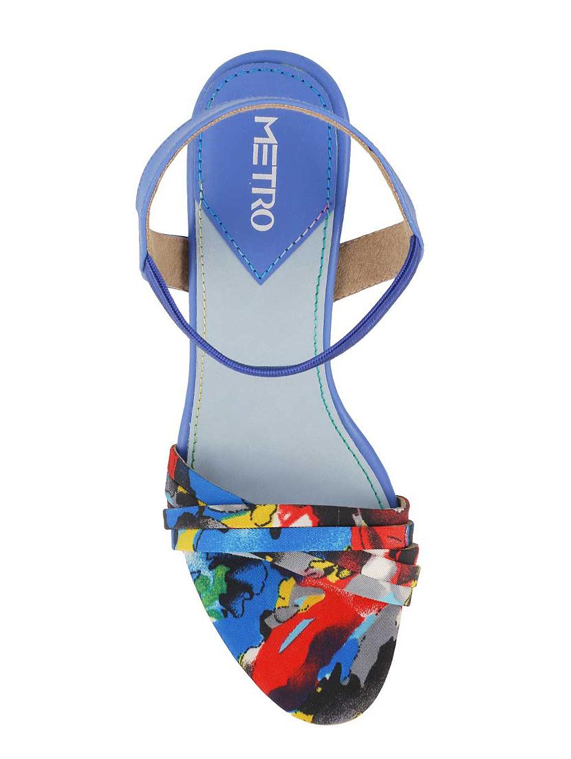light blue back strap sandals - 15339787 - Zoom Image - 4