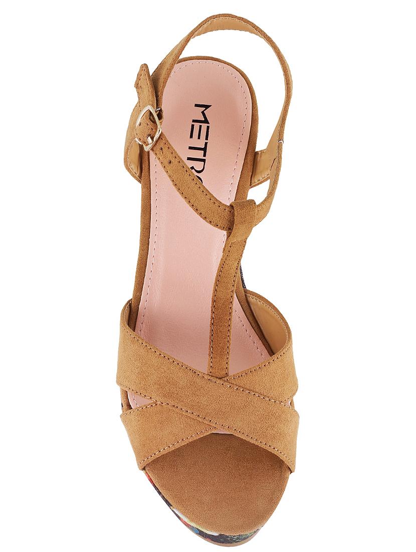 brown back strap sandals - 15339797 - Zoom Image - 4