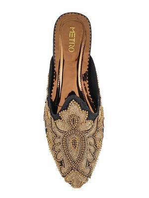 black mules slip on sandals - 15339911 - Standard Image - 4