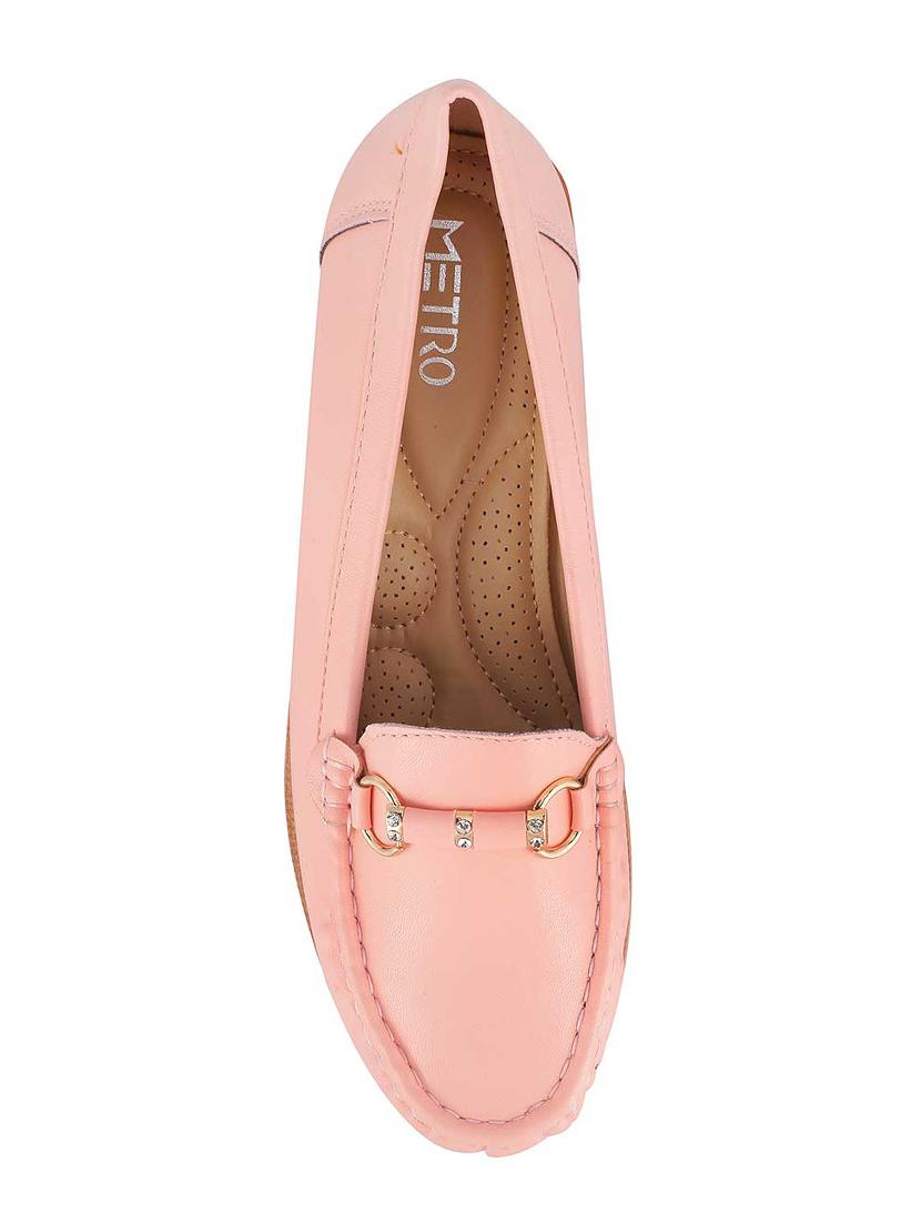 pink slip on loafers - 15340031 - Zoom Image - 4