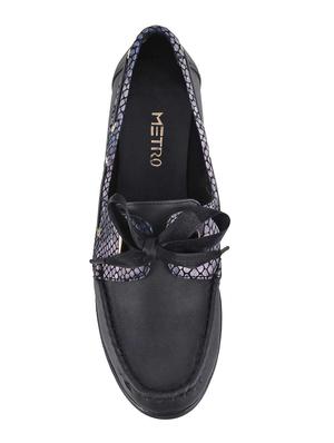 black slip on loafers - 15340050 - Standard Image - 4