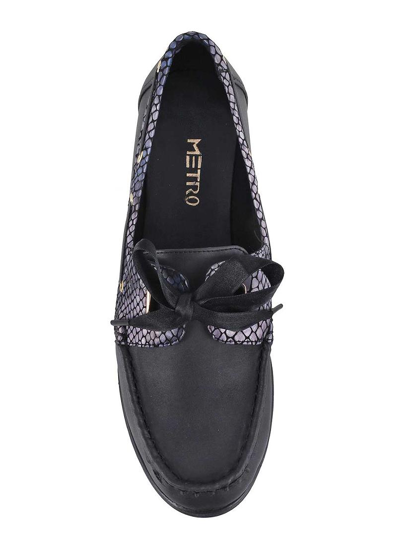 black slip on loafers - 15340050 - Zoom Image - 4