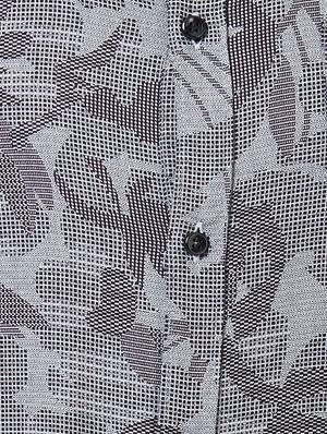 grey cotton casual shirt - 15340152 - Standard Image - 4