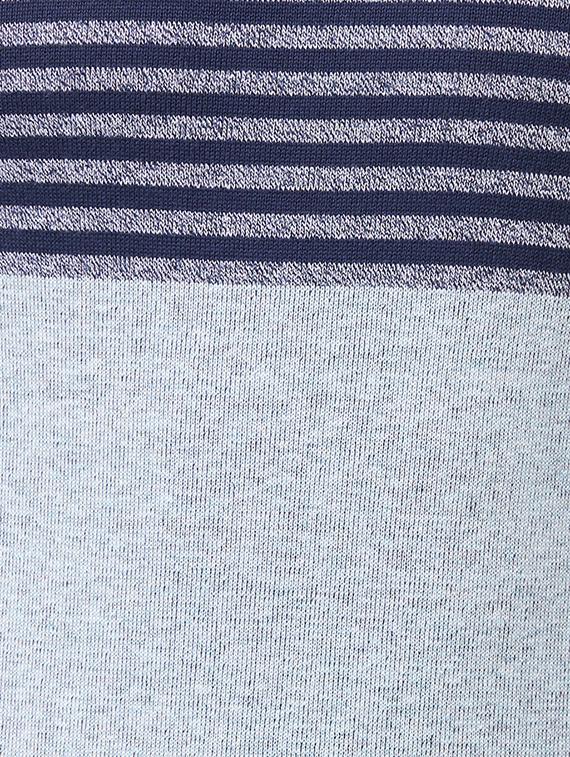 blue cotton pullover - 15340167 - Zoom Image - 4