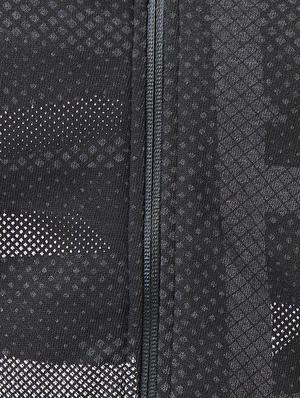 black cotton casual jacket - 15340170 - Standard Image - 4