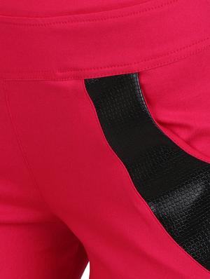 high waist solid jegging - 15340967 - Standard Image - 4