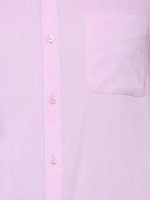 pink cotton formal shirt - 15341444 - Standard Image - 4
