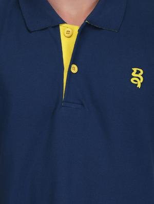 blue cotton polo t-shirt - 15341465 - Standard Image - 4