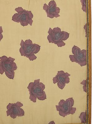 lace border floral saree with blouse - 15341502 - Standard Image - 4