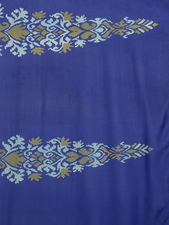 lace border printed saree with blouse - 15341510 - Zoom Image - 4