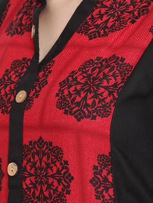 black rayon straight kurta - 15342511 - Standard Image - 4