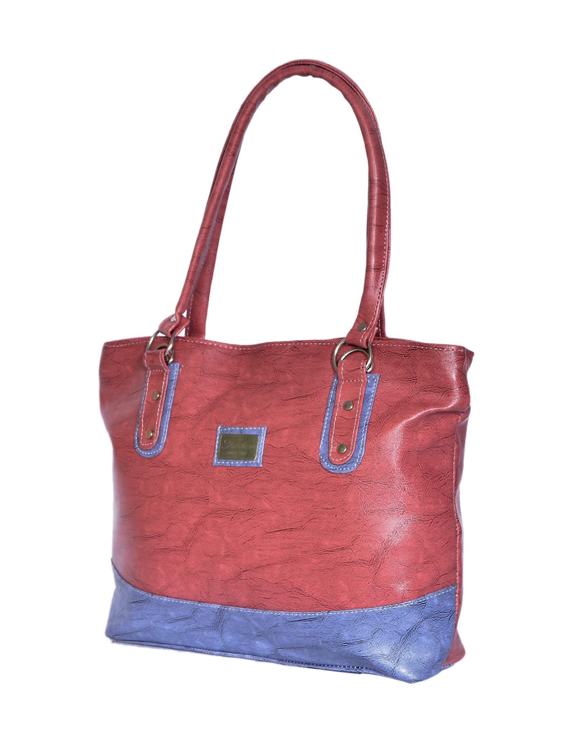 purple leatherette (pu) regular handbag - 15343452 - Zoom Image - 4