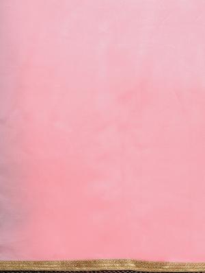 pink ombre fusion saree with blouse - 15344469 - Standard Image - 4