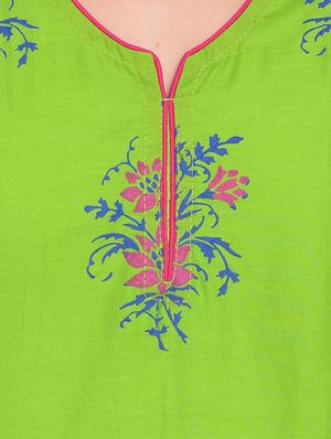 Printed straight kurta - 15344568 - Standard Image - 4