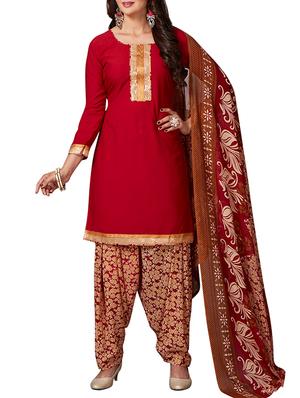 multi colored unstitched combo suit - 15344703 - Standard Image - 4