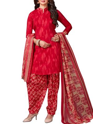 multi colored unstitched combo suit - 15344715 - Standard Image - 4