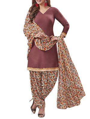 multi colored unstitched combo suit - 15344819 - Standard Image - 4