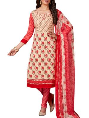 multi colored unstitched combo suit - 15345001 - Standard Image - 4