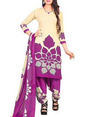 multi colored unstitched combo suit - 15345106 - Standard Image - 4