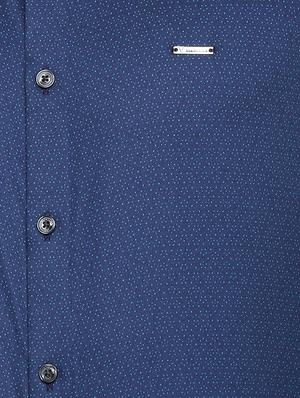 blue cotton formal shirt - 15345182 - Standard Image - 4