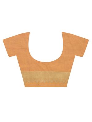 Zari motif Banarasi Saree with blouse - 15345613 - Standard Image - 4