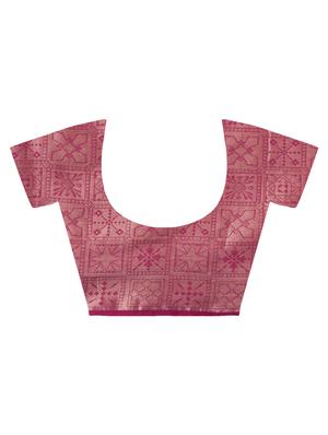 Zari Work Banarasi Saree with blouse - 15345778 - Standard Image - 4