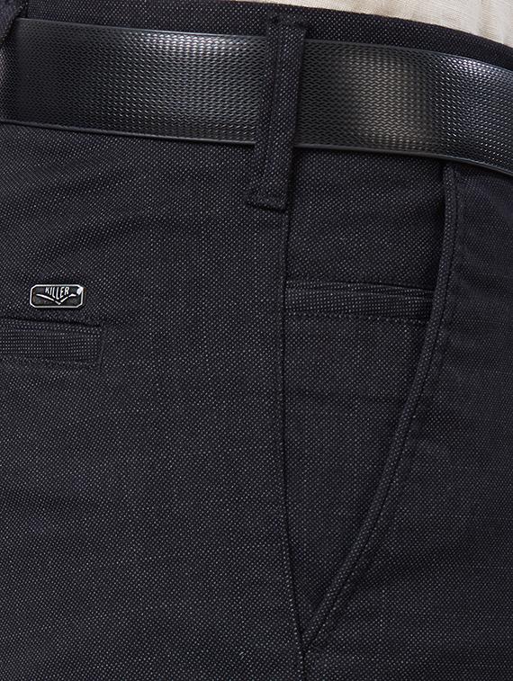 black cotton chinos - 15347332 - Zoom Image - 4