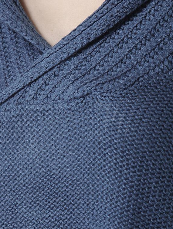 v-neck solid pullover - 15347362 - Zoom Image - 4