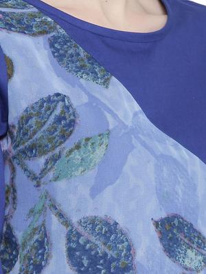 printed a-line dress - 15348649 - Standard Image - 4