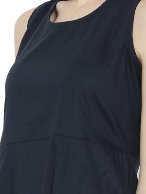 a-line sleeveless maxi dress - 15348651 - Standard Image - 4