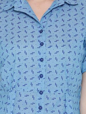 high-low shirt tunic - 15348712 - Standard Image - 4