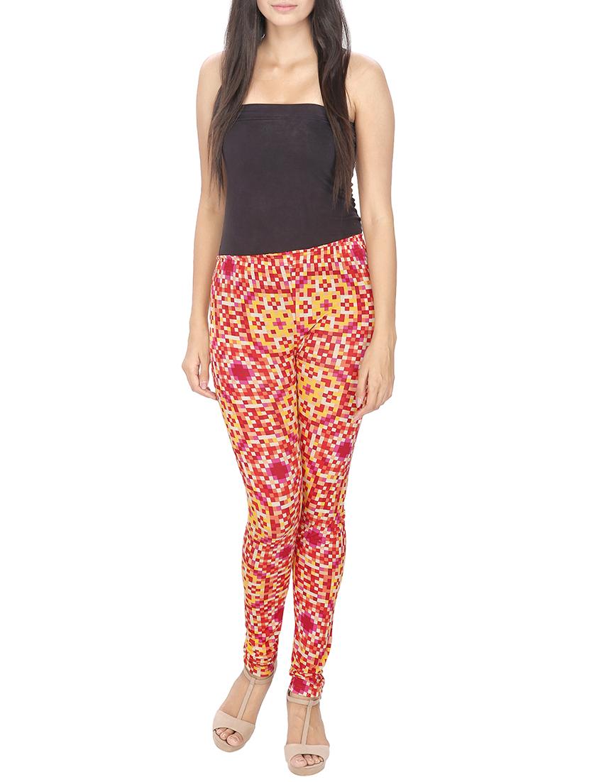 red printed legging - 15348764 - Zoom Image - 4