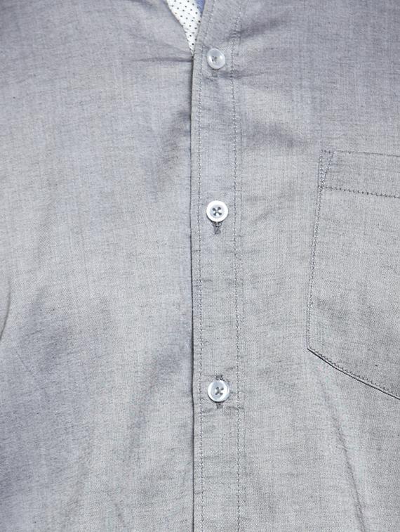 grey cotton casual shirt - 15349906 - Zoom Image - 4