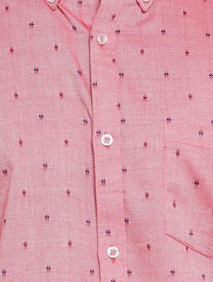 pink cotton casual shirt - 15349909 - Standard Image - 4