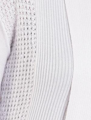 asymmetric knitted shrug - 15350642 - Standard Image - 4