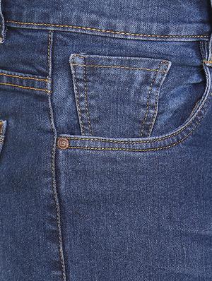 blue denim washed jeans - 15351317 - Standard Image - 4