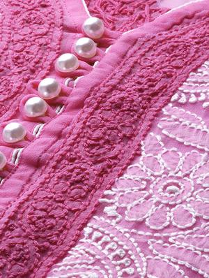 chikankari straight kurta - 15352274 - Standard Image - 4
