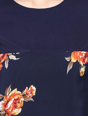 printed straight kurta - 15353778 - Standard Image - 4