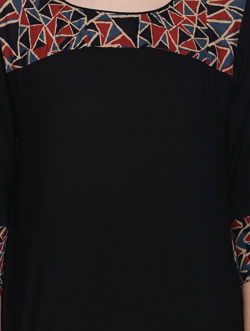 printed straight kurta - 15353872 - Zoom Image - 4
