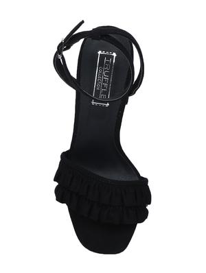 black ankle strap sandals - 15354094 - Standard Image - 4