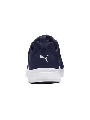navy Mesh sport shoes - 15359421 - Standard Image - 4