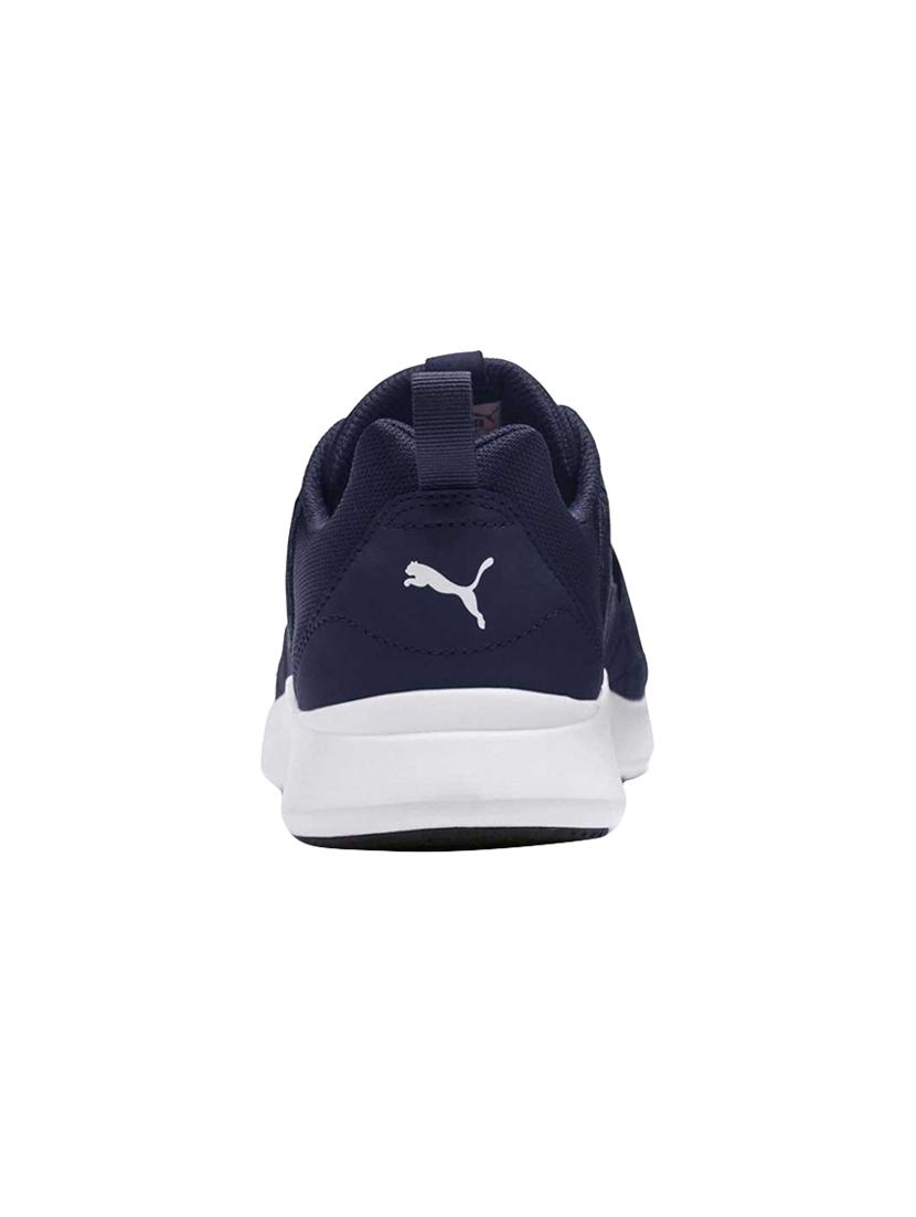 navy Mesh sport shoes - 15359421 - Zoom Image - 4