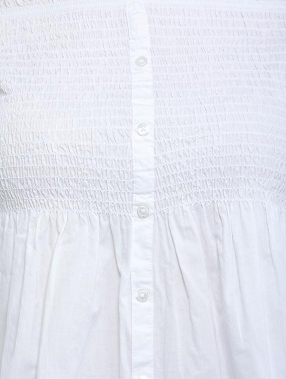 smocking off shoulder button up top - 15360800 - Zoom Image - 4