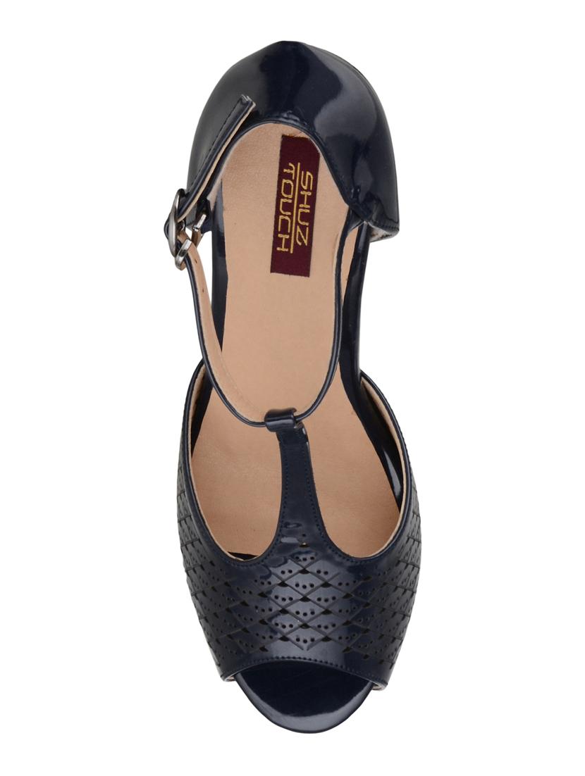 blue ankle strap sandals - 15363372 - Zoom Image - 4