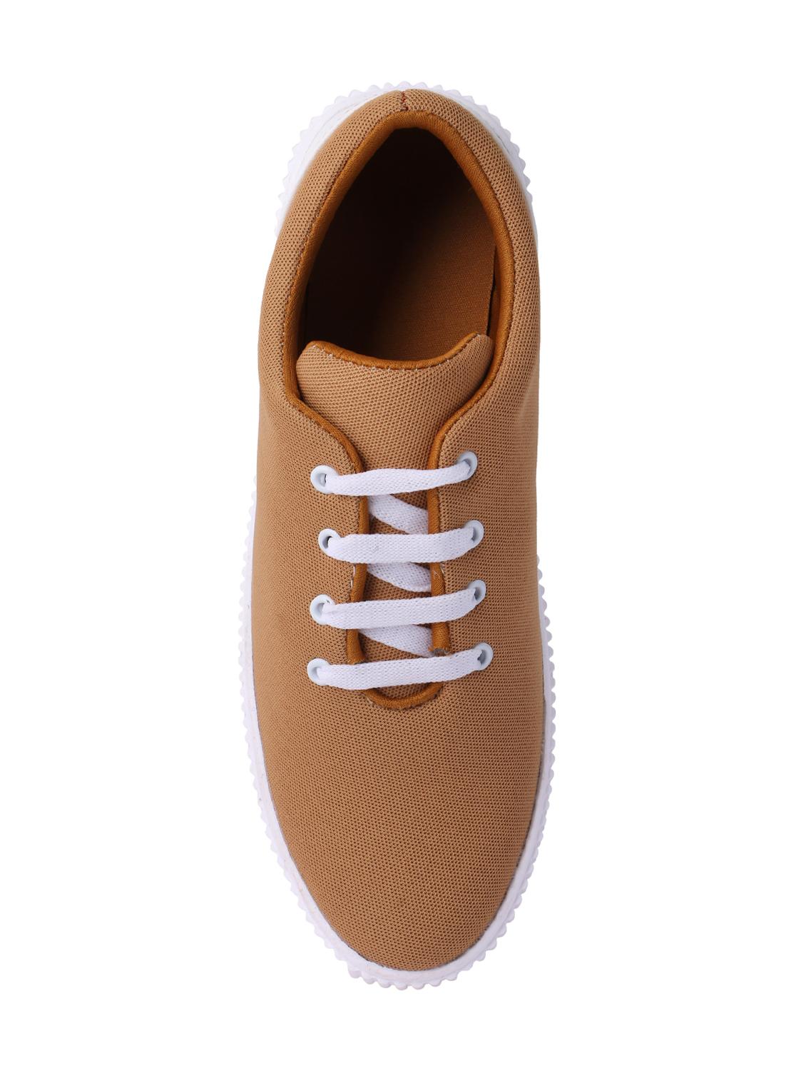beige Canvas lace up sneaker - 15363866 - Zoom Image - 4